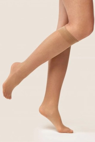 Podkolanówki Model Agna 1247 Beige - Gabriella