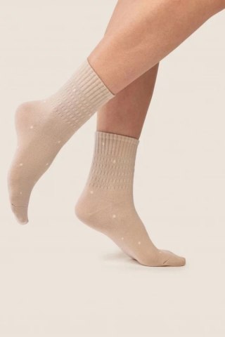 Skarpety Model SW/089 Beige - Gabriella