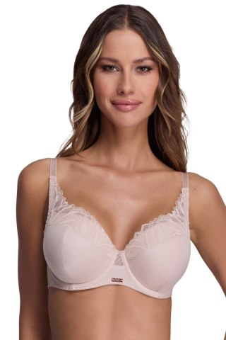 Biustonosz push up Biustonosz Usztywniany Model 2107 Beige - Ava