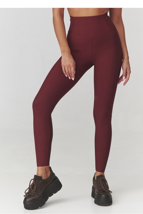 Legginsy Model C30 Bordo - Makadamia