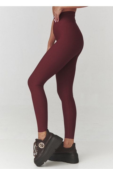Legginsy Model C30 Bordo - Makadamia