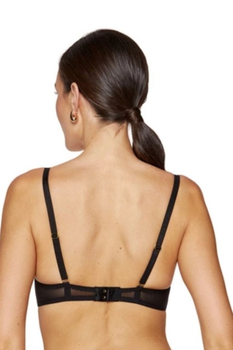 Biustonosz Soft Model Fleur B2 Black - Gorteks