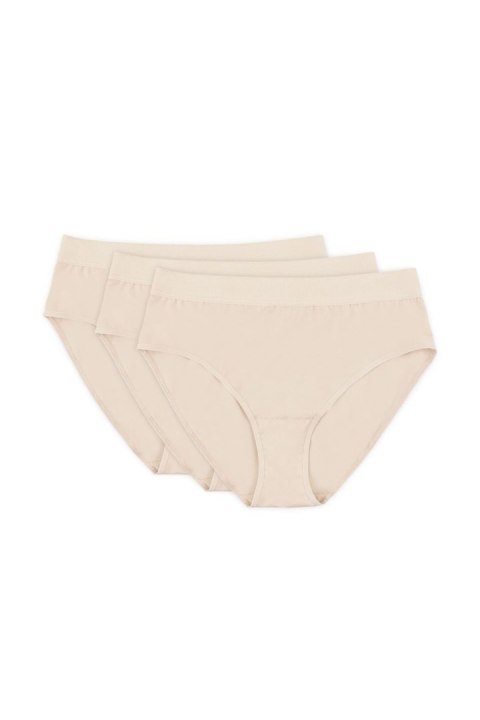 Komplet Figi Model Alana 3pack F Beige - Gorteks