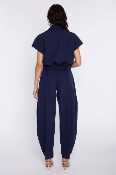 Spodnie Damskie Model Barrel SD134 Navy - Nife