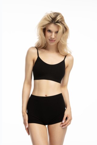 Szorty Model Bamboo Boyshorts Black - Julimex