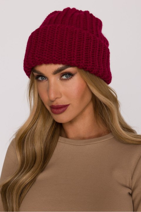 Czapka Damska Model MOE895 Bordo - Moe