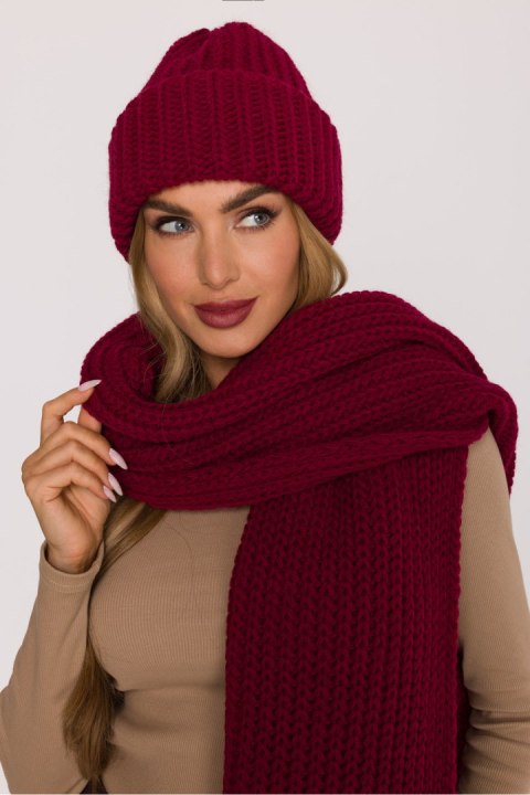 Czapka Damska Model MOE895 Bordo - Moe