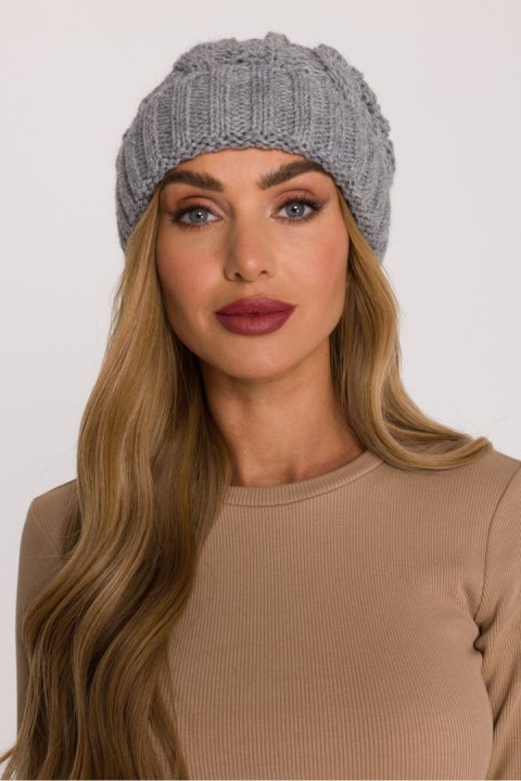 Czapka Model MOE897 Grey - Moe