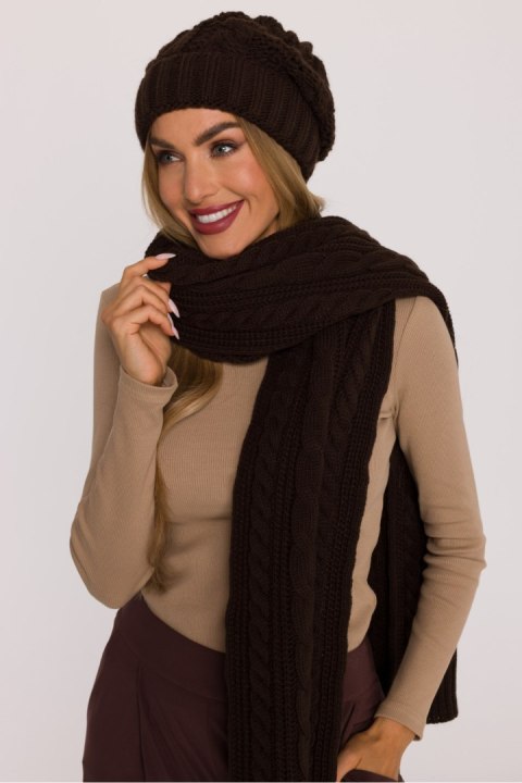 Czapka Model MOE897 Brown - Moe