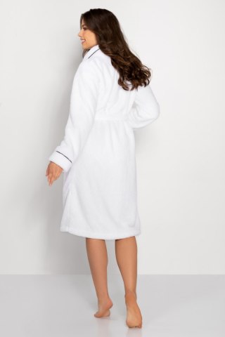 Szlafrok Damski Model Madame Long 223566 White - Momenti Per Me