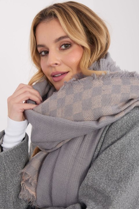 Szalik Model AT-SZ-16501.03 Grey/Pink - AT
